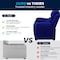 Flash Furniture Kids Recliner, 26" to 39" x 28", Upholstery Color: Blue, Weight Capacity: 90 lb. BT-7985-KID-MIC-BLUE-GG - alternate 7